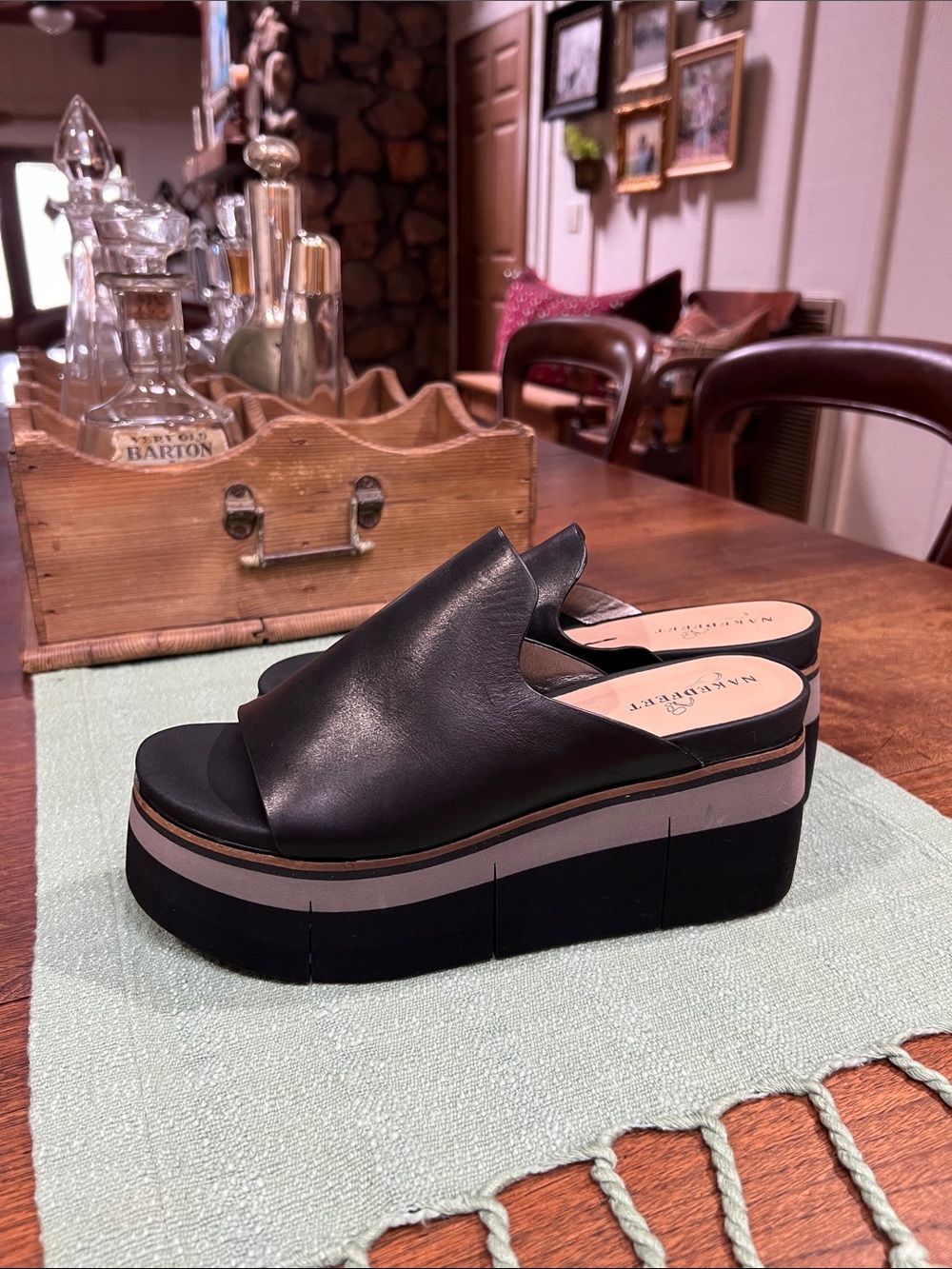 Naked Feet Flow Wedge Sandals
